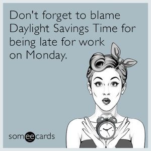 Daylight savings time! CLEARANCE SALE!